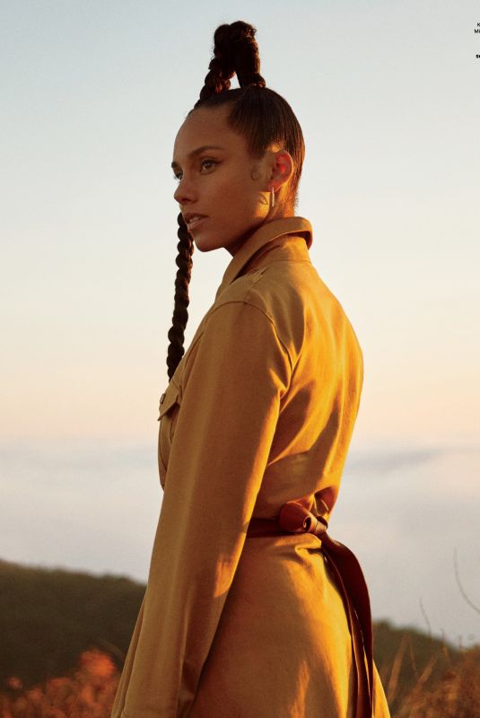 ALICIA KEYS in Billboard Magazine, December 2019