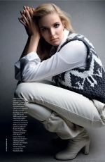 ALISA AHMANN in Elle Magazine, Italy December 2019