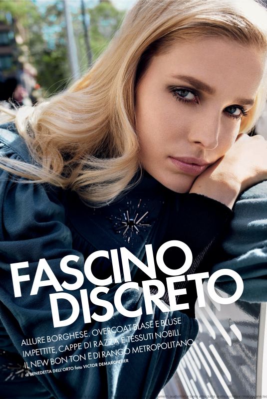 ALISA AHMANN in Elle Magazine, Italy December 2019