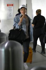ALISHA WAINWRIGHT at Los Angeles International Airport 12/31/2019