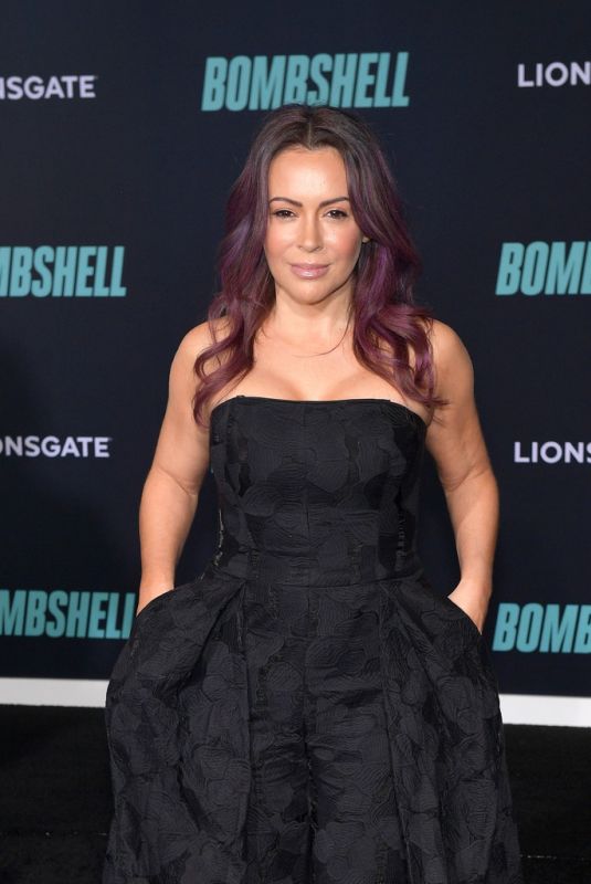 ALYSSA MILANO at Bombshell Special Screening in Westwood 12/10/2019