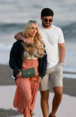 AMBER TURNER Out on the Beach in Marbella 12/29/2019