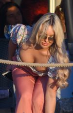 AMBER TURNER Out on the Beach in Marbella 12/29/2019