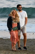 AMBER TURNER Out on the Beach in Marbella 12/29/2019
