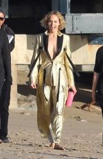 AMBER VALLETTA at a Photoshoot on the Beach in Malibu 12/13/2019