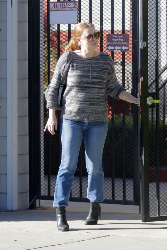AMY ADAMS Out and About in Beverly Hills 12/19/2019