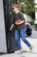 AMY ADAMS Out and About in West Hollywood 12/08/2019