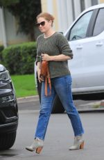 AMY ADAMS Out and About in West Hollywood 12/08/2019