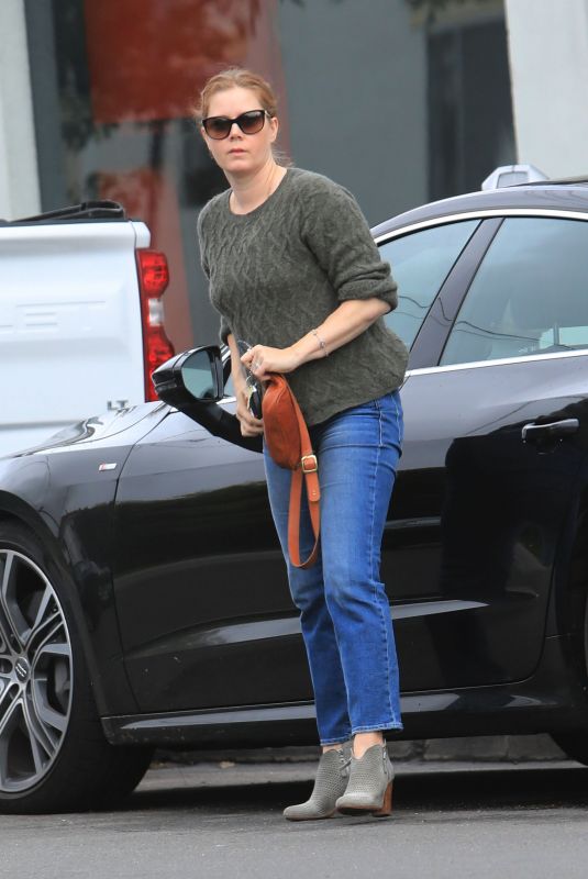 AMY ADAMS Out and About in West Hollywood 12/08/2019