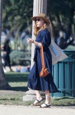 AMY ADAMS Out Shopping in Santa Monica 12/05/2019