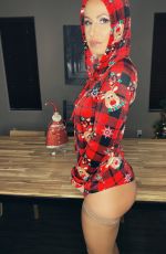 ANA BRAGA - Christmas Photoshoot in Las Vegas 12/15/2019