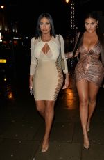 ANNA and MANDI VAKILI Night Out in London 12/21/2019