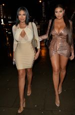 ANNA and MANDI VAKILI Night Out in London 12/21/2019