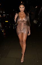 ANNA and MANDI VAKILI Night Out in London 12/21/2019