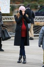 ANNA KENDRICK on the Set of Love Life 12/16/2019
