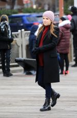 ANNA KENDRICK on the Set of Love Life 12/16/2019