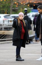 ANNA KENDRICK on the Set of Love Life 12/16/2019