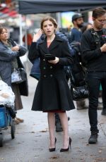 ANNA KENDRICK on the Set of Love Life in New York 12/10/2019