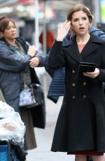 ANNA KENDRICK on the Set of Love Life in New York 12/10/2019
