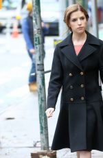 ANNA KENDRICK on the Set of Love Life in New York 12/10/2019
