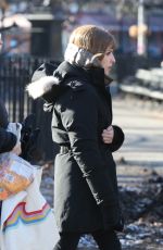 ANNA KENDRICK on the Set of Love Life in New York 12/20/2019