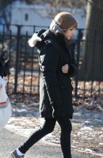 ANNA KENDRICK on the Set of Love Life in New York 12/20/2019