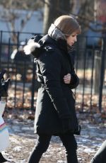 ANNA KENDRICK on the Set of Love Life in New York 12/20/2019
