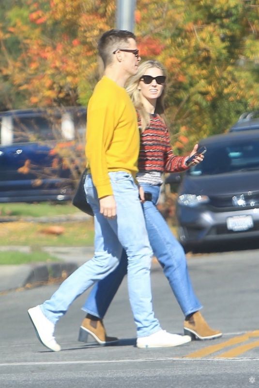 ANNABELLE WALLIS and Chris Pine Out in Hollywood 12/19/2019