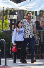 ARIEL WINTER and Luke Benward at Patys Restaurant in Los Angeles 12/20/2019