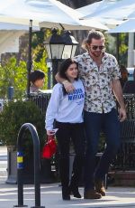 ARIEL WINTER and Luke Benward at Patys Restaurant in Los Angeles 12/20/2019