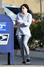 ARIEL WINTER at a Mail Box in Studio City 12/30/2019