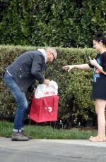 ARIEL WINTER Gets a Delivery to Her House in Los Angeles 11/30/2019