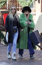 ASHLE SIMPSON Out Shopping in Aspen 12/26/2019