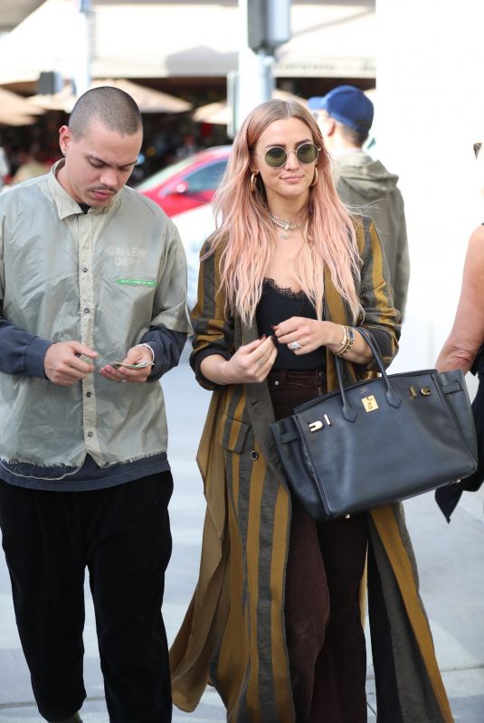 ASHLEE SIMPSON and Evan Ross Out Shopping in Beverly Hills 12/20/2019