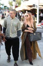 ASHLEE SIMPSON and Evan Ross Out Shopping in Beverly Hills 12/20/2019
