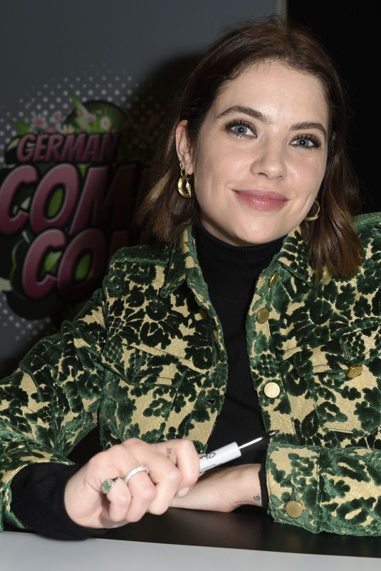 ASHLEY BENSON at German Comic Con 12/08/2019