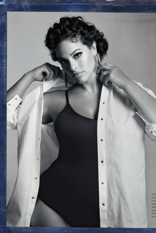 ASHLEY GRAHAM for Elle Magazine, Italy 12/21/2019