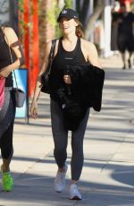ASHLEY GREENE Leaves Yoga Class in Studio City 12/28/2019