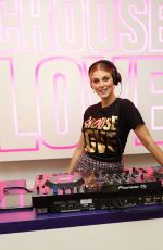 ASHLEY JAMES at Choose Love Pop-up Store Event in London 12/09/2019