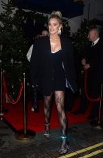 ASHLEY ROBERTS at Tramp Private Members Club Christmas Party in London 12/17/2019