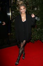 ASHLEY ROBERTS at Tramp Private Members Club Christmas Party in London 12/17/2019