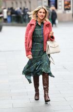 ASHLEY ROBERTS Leaves Global Radio in London 12/11/2019