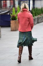 ASHLEY ROBERTS Leaves Global Radio in London 12/11/2019