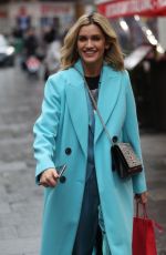 ASHLEY ROBERTS Leaves Heart Radio in London 12/19/2019