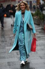 ASHLEY ROBERTS Leaves Heart Radio in London 12/19/2019