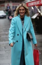 ASHLEY ROBERTS Leaves Heart Radio in London 12/19/2019