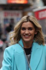 ASHLEY ROBERTS Leaves Heart Radio in London 12/19/2019