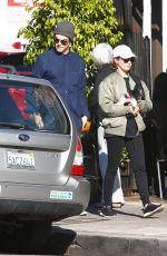 ASHLEY TISDALE and Christopher French Out with Their Dog in Los Feliz 12/28/2019