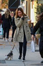 ASHLEY TISDALE Out for Coffee at Joan