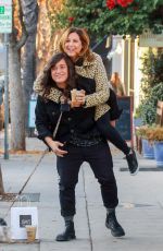 ASHLEY TISDALE Out for Coffee at Joan